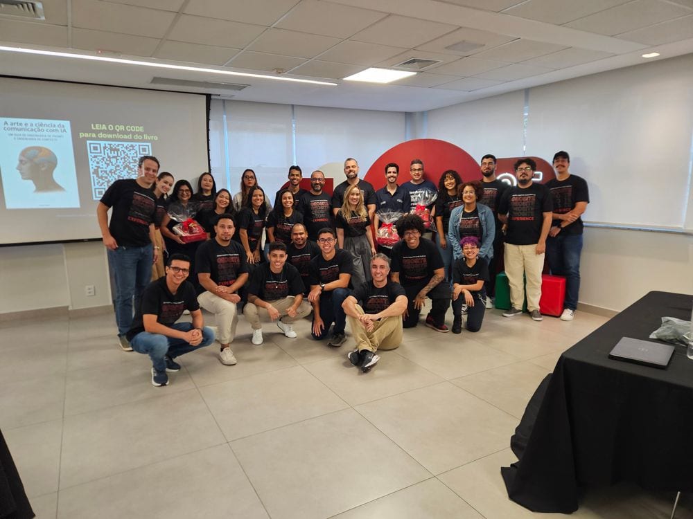 Equipe Geosite Tecnologia em evento recente